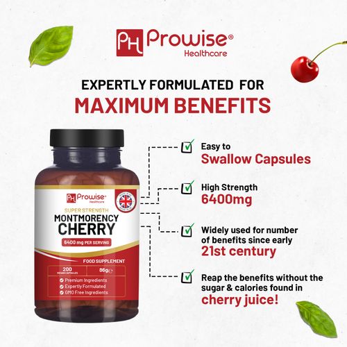 Natural Tart Cherry Extract Supplement