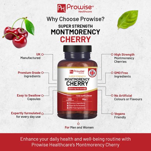 Natural Tart Cherry Extract Supplement