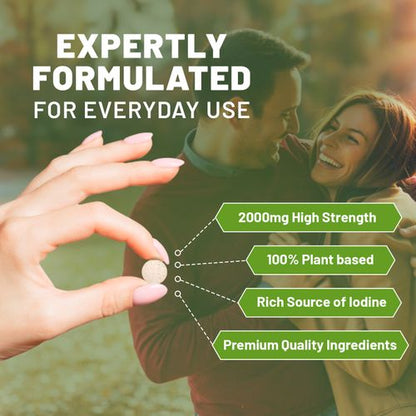 Sea Kelp 2000mg 200 Vegan Tablets